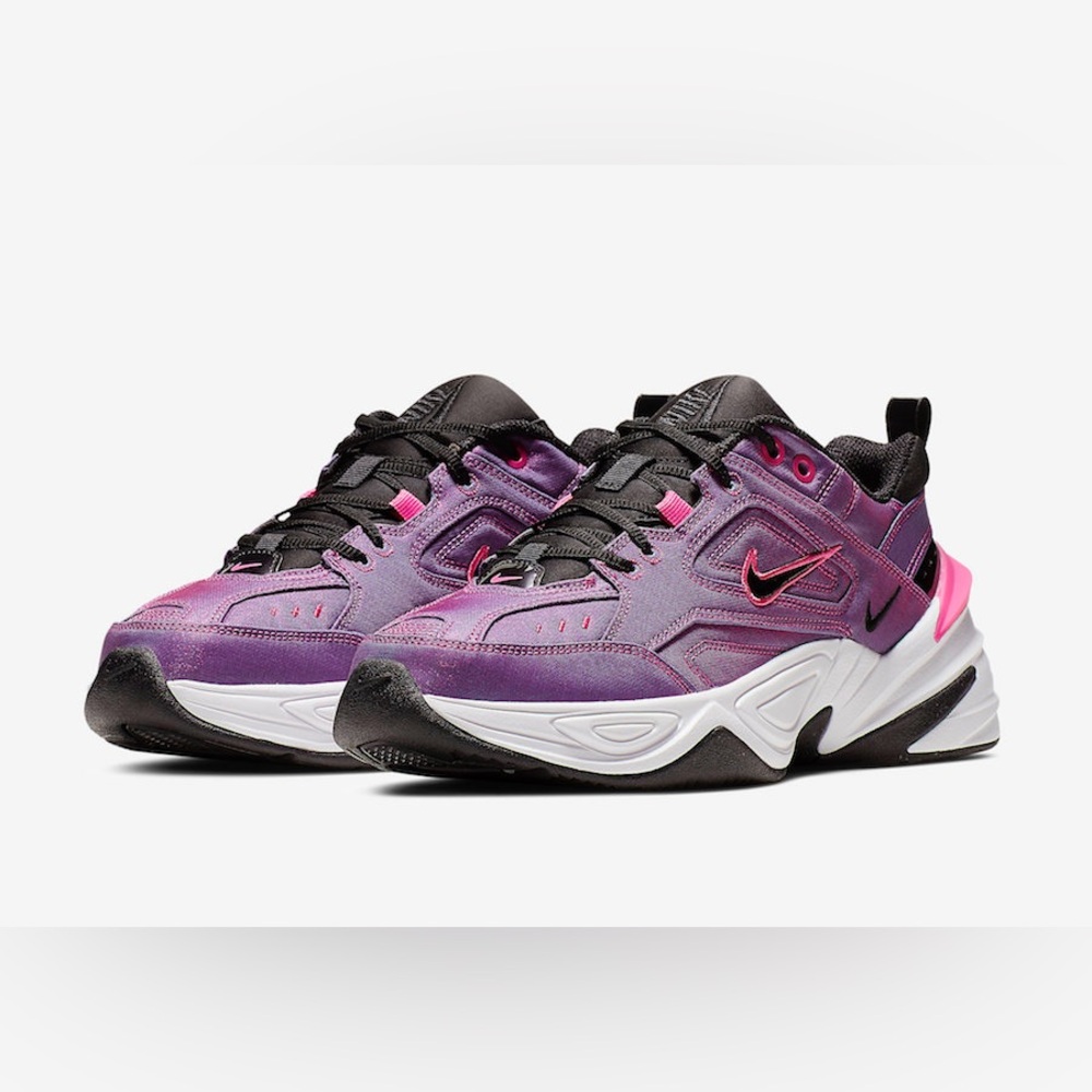 Nike Women's Y2K Purple and Pink Casual Sneakers